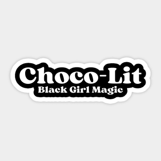 Choco Lit Sticker